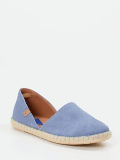 – Espadrilles aus Veloursleder Lavendel-Verbenas Outlet