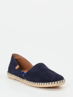 – Espadrilles aus Veloursleder Dunkel-Verbenas Hot