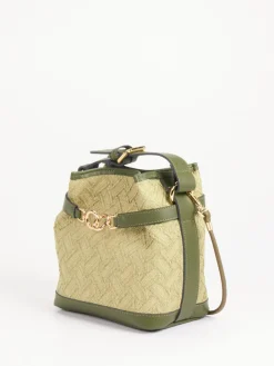 – Bucket Bag aus Textil und Leder-Viamailbag Hot