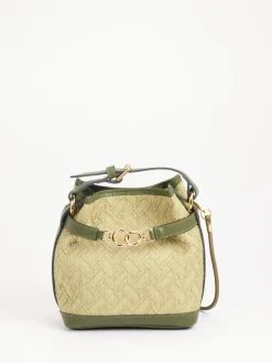 – Bucket Bag aus Textil und Leder-Viamailbag Hot