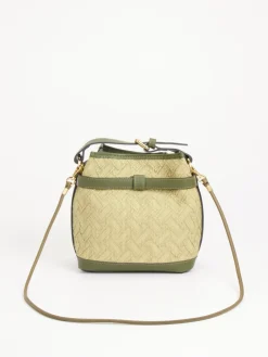 – Bucket Bag aus Textil und Leder-Viamailbag Hot