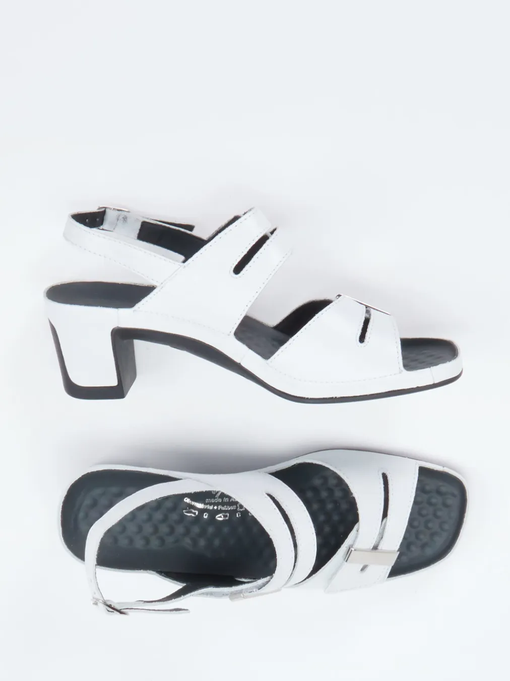 – Slingback-Sandalen aus Kalbleder-Vital Hot