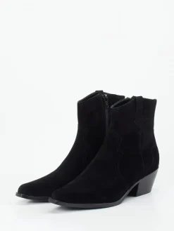 – Western-Stiefelette aus Veloursleder-Vivian Ray