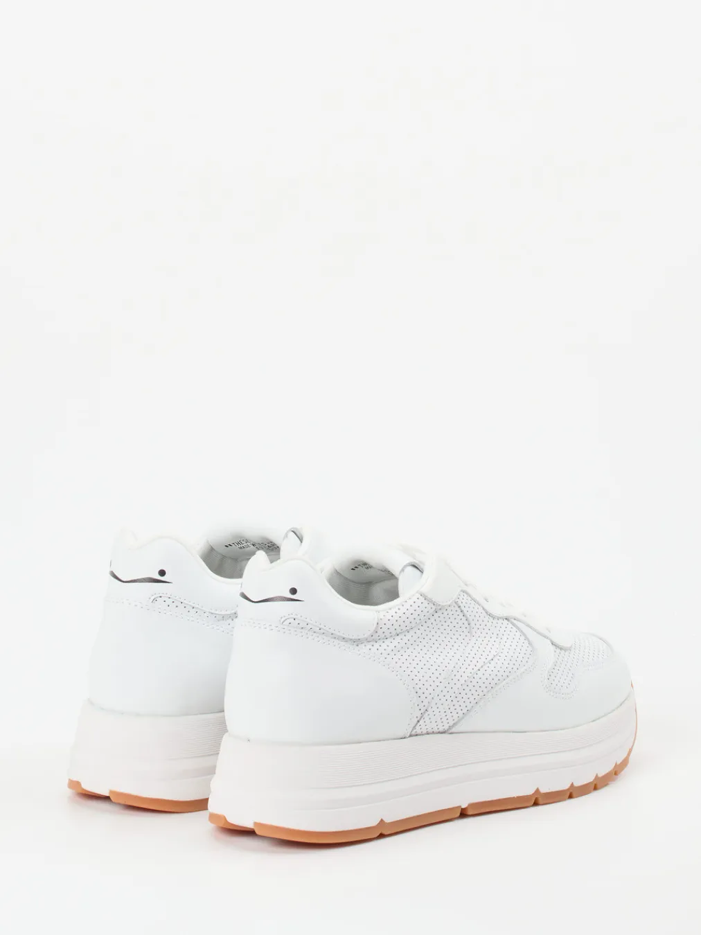 – Chunky Sneaker aus Kalbleder-Voile Blanche Hot