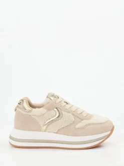 – Chunky Sneaker aus Veloursleder-Voile Blanche Sale