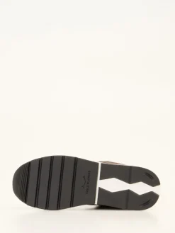 – Sneaker aus Veloursleder schlamm-Voile Blanche Outlet