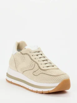 – Sneaker aus Veloursleder-Voile Blanche Sale