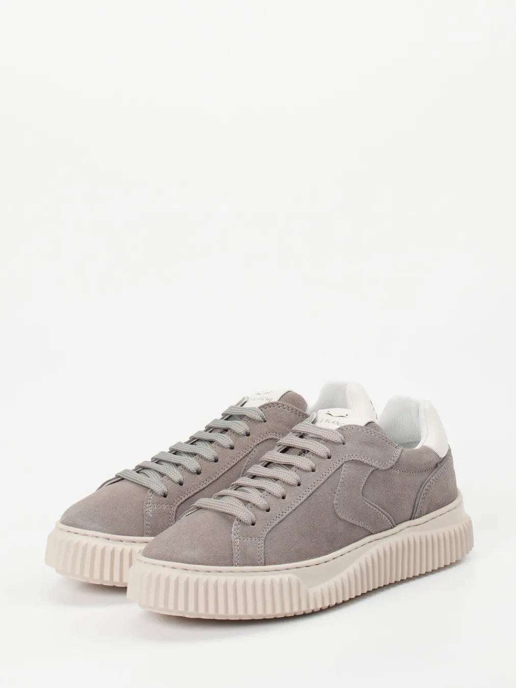 – Sneaker aus Veloursleder-Voile Blanche