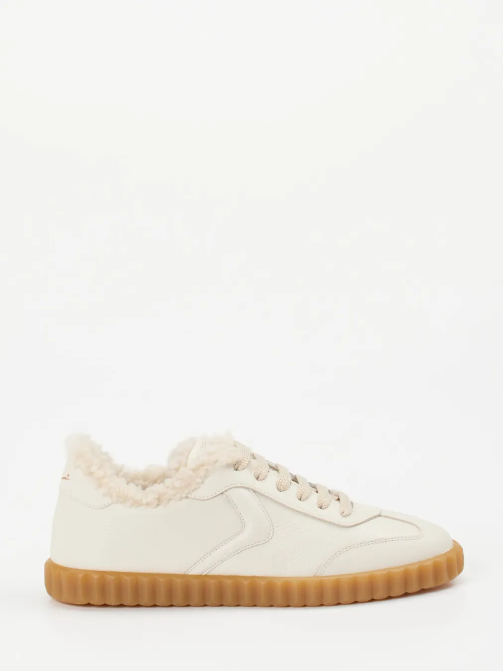 – Sneaker aus Kalbleder cremeweiß-Voile Blanche Outlet