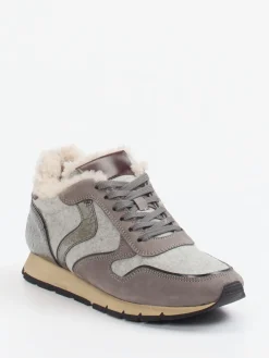 – Winter-Sneaker aus Veloursleder-Voile Blanche Best