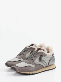 – Winter-Sneaker aus Veloursleder-Voile Blanche Best