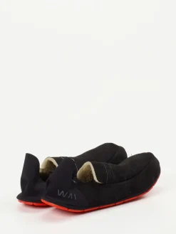 – Slipper aus Synthetik mit Lammfellfutter-Wai Discount