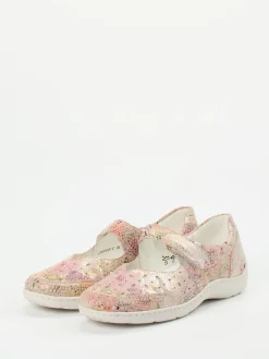 – Klettslipper aus geprägtem Leder color-Waldläufer Discount