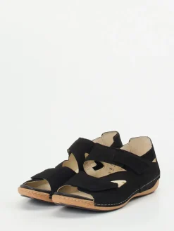 – Komfortsandale aus Nubukleder-Waldläufer Best