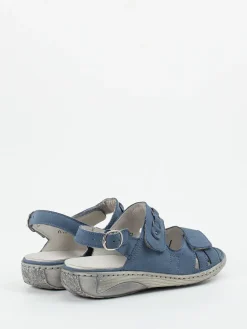 – Komfortsandalen aus Nubukleder jeans-Waldläufer Outlet