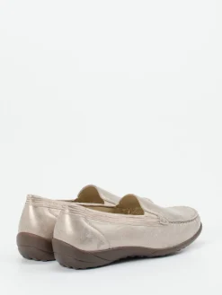 – Komfortslipper aus Metallicleder-Waldläufer