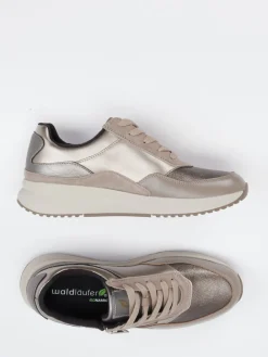 – Komfort-Sneaker aus Veloursleder-Waldläufer Outlet