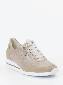 – Komfort-Sneaker aus geprägtem Leder-Waldläufer Clearance