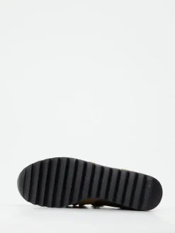 – Komfort-Sneaker aus Veloursleder Taupe-Waldläufer Clearance