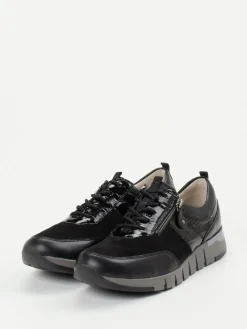 – Komfort-Sneaker aus Veloursleder-Waldläufer Online