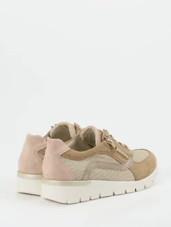 – Komfort-Sneaker aus Veloursleder beige-Waldläufer Outlet