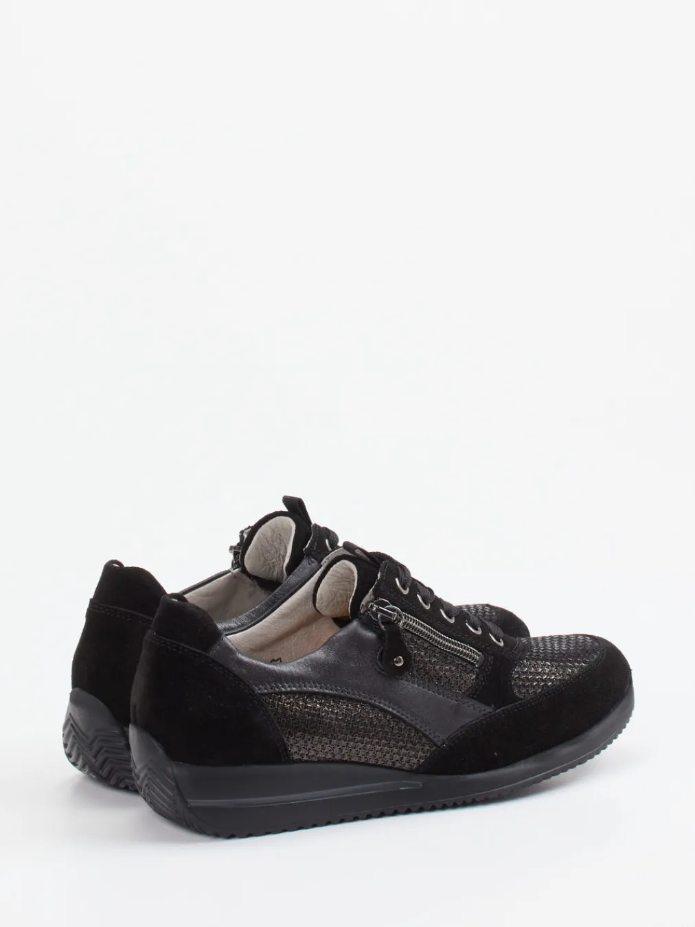 – Komfort-Sneaker aus Veloursleder-Waldläufer Hot