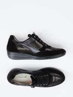 – Komfort-Sneaker aus Veloursleder-Waldläufer Hot