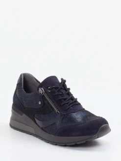 – Komfort-Sneaker aus Veloursleder-Waldläufer Hot