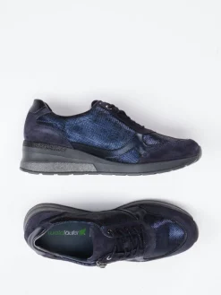 – Komfort-Sneaker aus Veloursleder-Waldläufer Hot