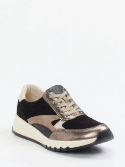 – Komfort-Sneaker aus Veloursleder-Waldläufer Outlet