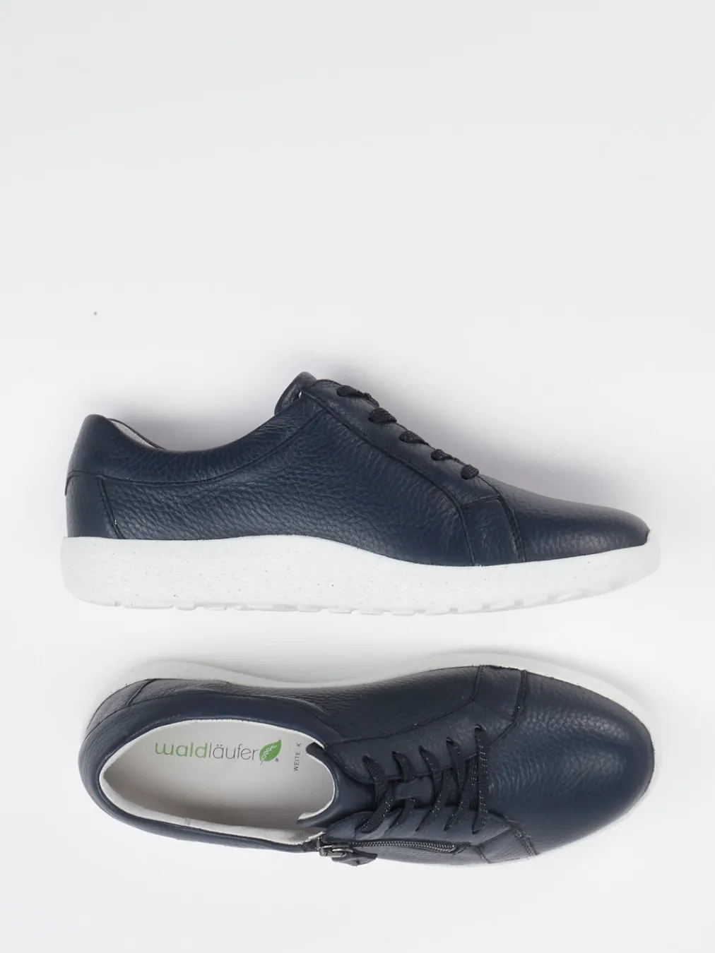 – Komfort-Sneaker aus Leder dunkel-Waldläufer Online