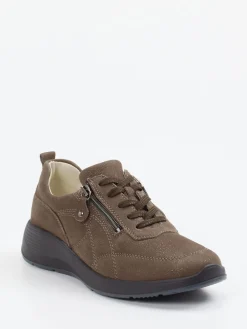 – Komfort-Sneaker aus Nubukleder-Waldläufer