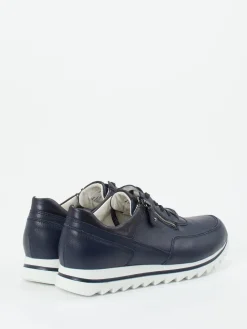 – Komfort-Sneaker aus Kalbleder Dunkel-Waldläufer Outlet