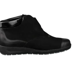 – Komfort-Stiefelette aus Nubukleder-Waldläufer