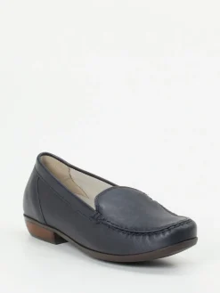 – Loafer aus Glattleder Dunkel-Waldläufer New