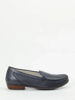 – Loafer aus Glattleder Dunkel-Waldläufer New