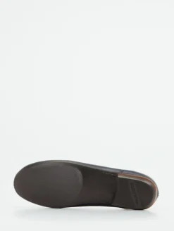 – Loafer aus Glattleder Dunkel-Waldläufer New