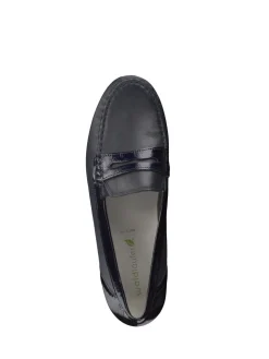 – Loafer aus Kalbleder in Dunkel-Waldläufer Best