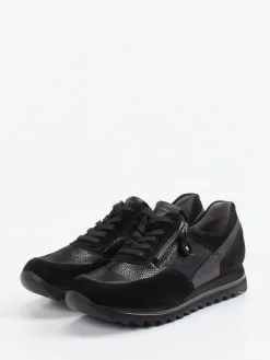 – Sneaker aus Veloursleder-Waldläufer Discount