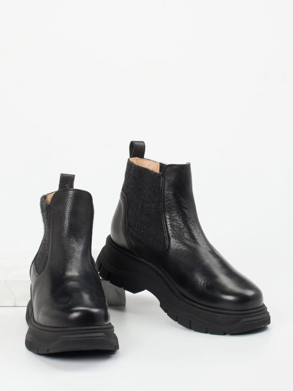 – Chelsea-Stiefelette aus Lammleder-Werner Hot