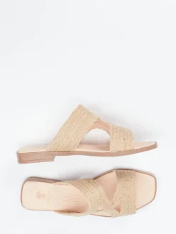 – Pantolette aus Jute in Naturfaser-Optik-Werner Best