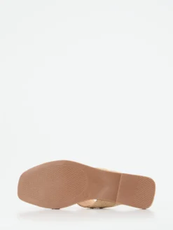 – Pantolette aus Jute in Naturfaser-Optik-Werner Best