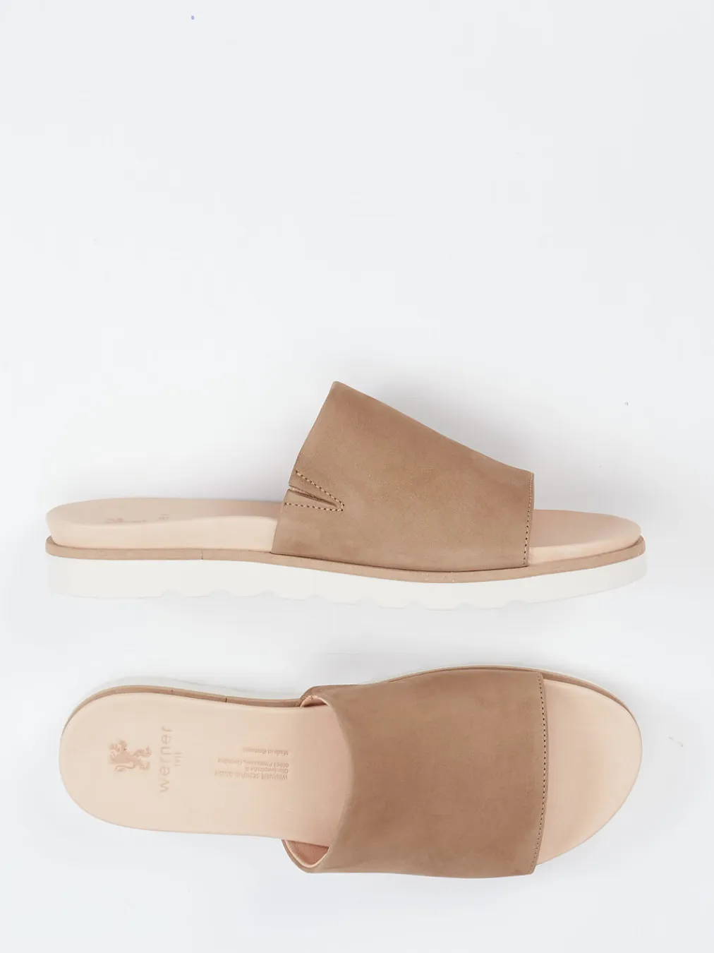 – Slides aus Nubukleder in-Werner New