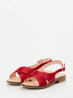 – Slingback-Sandalen aus Kalbleder-Werner Outlet