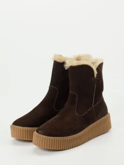 – Stiefelette aus Nubukleder Dunkel-Werner Discount