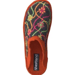 – Pantoffeln aus Filz in Ziegel-Westland Discount