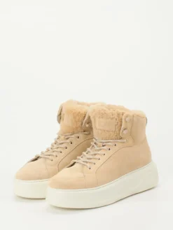 – High-Top Sneaker aus Veloursleder-Woolrich Best