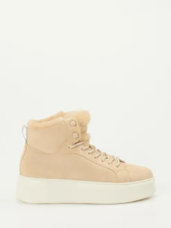 – High-Top Sneaker aus Veloursleder-Woolrich Best