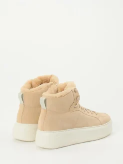 – High-Top Sneaker aus Veloursleder-Woolrich Best