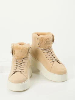 – High-Top Sneaker aus Veloursleder-Woolrich Best